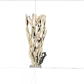 Decorative Ornament Set with Intertwined Natural Branches for Modern Home Interior Decoration