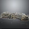 Ancient Stone Building Structure With Stone Walls Roof And Architectural Design Features