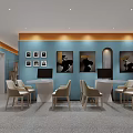 Elegant Modern Wedding Dress Shop Interior With Hanging Bridal Gowns And Display Racks