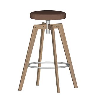 Modern Bar Stool Bar Chair Stool 3d model