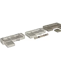 Modern Multiplayer Sofa 3d model