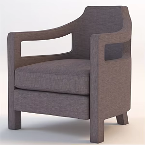 sofa single sofa modern furniture 3d model