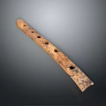 Natural Bone Handmade Daily Living Tool With Several Holes And Smooth Surface