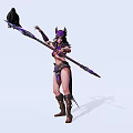 Characters 3d model