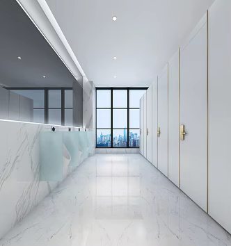 Modern toilet 3d model