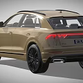 Stylish Beige SUV With Black Wheels Modern Front Design And UK License Plate