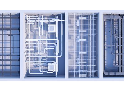 Modern Piping model