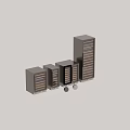 Modern Kitchen Wine Coolers With Glass Doors And LED Lighting For Wine Storage