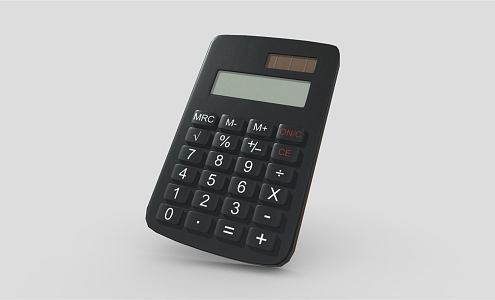 Modern Calculator Cartoon Calculator 3d model