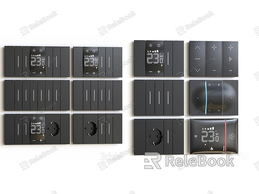 switch control panel air conditioner switch intelligent switch model