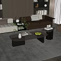 Modern coffee table 3d model