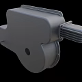Wiper structure auto parts wiper 3d model