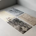 Modern Carpet Fabric Carpet Square Carpet 3d model
