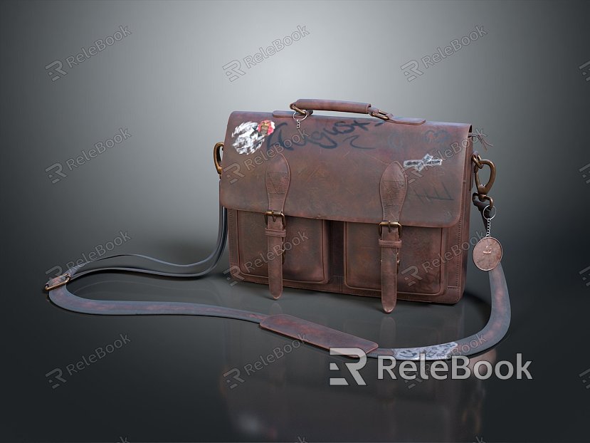 Bag Satchel Bag Collar Bag Leather Bag Cloth Bag Canvas Bag Realistic model