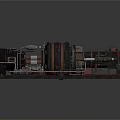 Advanced Industrial Machinery System With Cylindrical Body And Metal Components