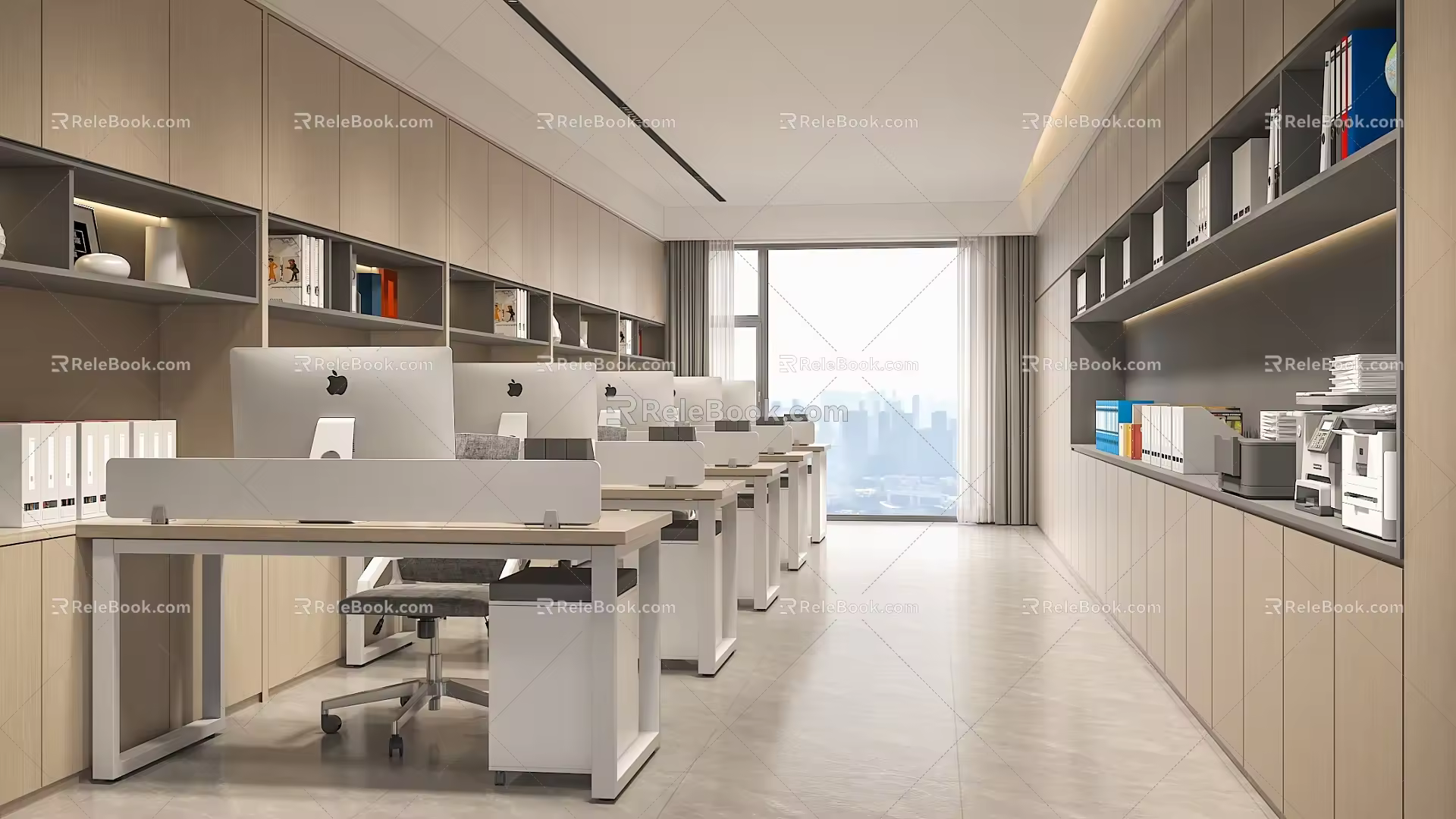 The Modern Office 3d model
