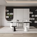 Modern Minotti Study 3d model