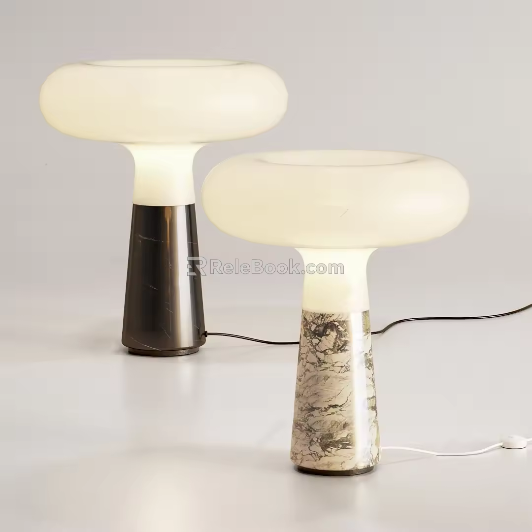 Modern Table Lamp Table Lamp Metal Table Lamp Simple Table Lamp Marble Table Lamp 3d model