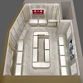 Modern Luxury Jewelry Store Interior Design With Elegant Display Counters And Lighting Fixtures