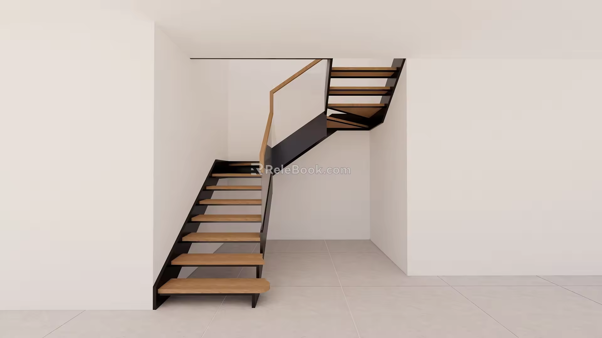 Modern Stairs 3d model