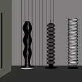 Modern Floor Lamps with Various Designs Wave Spiral and Cylindrical Shapes for Interior Decor