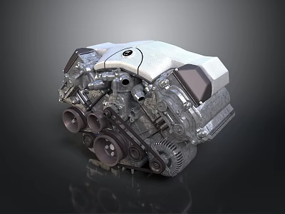 Engine Automobile Machinery Design Science and Technology Industrial Industrial Equipment Industrial Facilities Industrial Articles 3d model