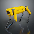 Industrial Equipment Featuring Yellow Four Legged Robot Design And Structure