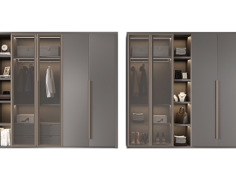 Wardrobe combination 3d model