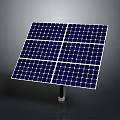High Efficiency Solar Panel With Polycrystalline Cells And Durable Mounting Bracket