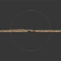 Wooden Fence Components With Various Sizes And Shapes For Scenic Models