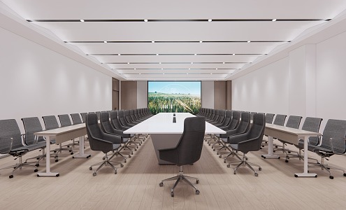 Conference Room Training Room 3d model