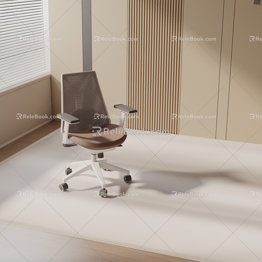 Modern office chair 3d model