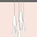 West Elm chandelier 3d model