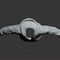 Sweater Casual Wear Hoodie Spring and Autumn Clothing 3d model