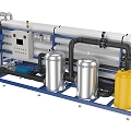 Ultrafiltration membrane Water purification equipment 3d model