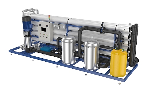 Ultrafiltration membrane Water purification equipment 3d model