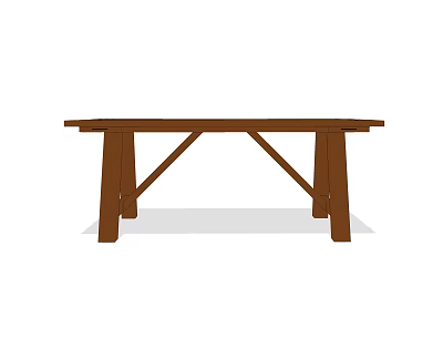 Table 3d model Table 3d model