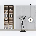 Modern Bookcase Bookshelf 3d model