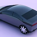 Sleek Modern Car Exterior Design With Smooth Body And Stylish Wheels