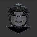 Advanced Futuristic Spacecraft Design With Powerful Engines For Deep Space Missions