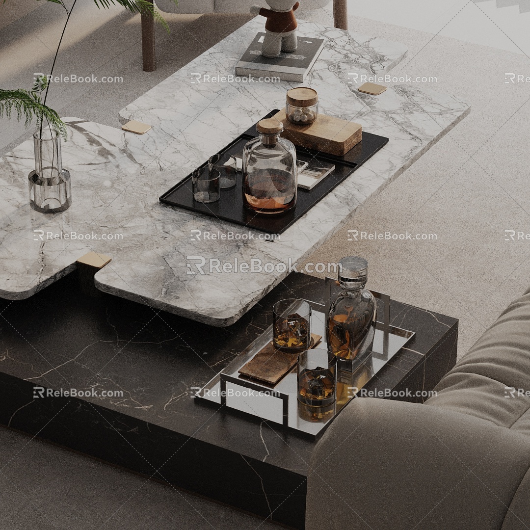 Coffee table 3d model