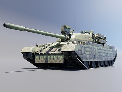 Romanian main battle tank 3d model