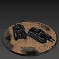 combat tank 3d model