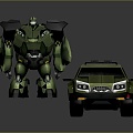 Transformers Gauda Warrior Gauda Mech Warrior Mech Soldier Machine Armor Mechanical Armor 3d model