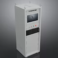Mobile White Industrial Control Equipment with Display Screen Control Panel and TVVR6000A Model