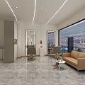 Modern Beauty Hair Salon Interior With Starry Sky Ceiling White Shampoo Stations And Shelves