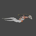 combat helicopter 3d model