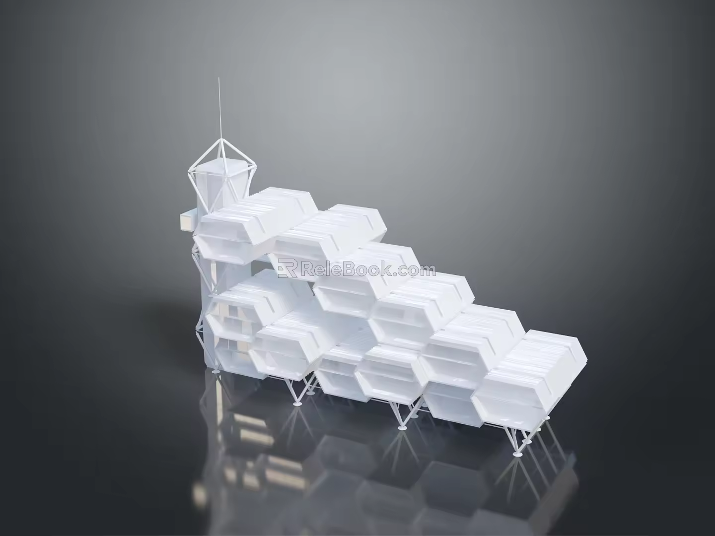 Sci-fi Capsule Space Capsule Hibernation Capsule Freezing Capsule Rest Capsule Rest Capsule 3d model