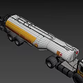 Shell Branded Fuel Tanker Truck With White Yellow Livery And Cylindrical Tank