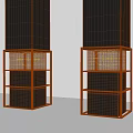 Tall Modern Black Outdoor Lights For Garden Pathway Exterior Lighting